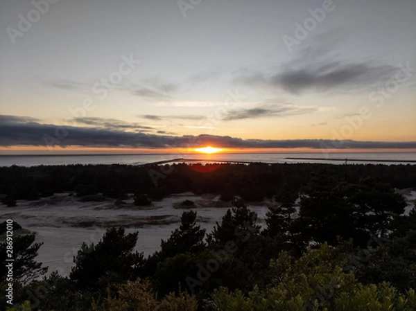 Obraz Sunset on the Oregon Coast