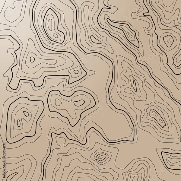 Obraz carte radar relevé topographique