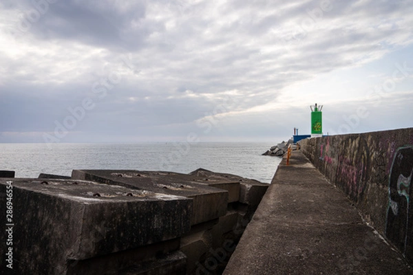 Fototapeta mar, nubes