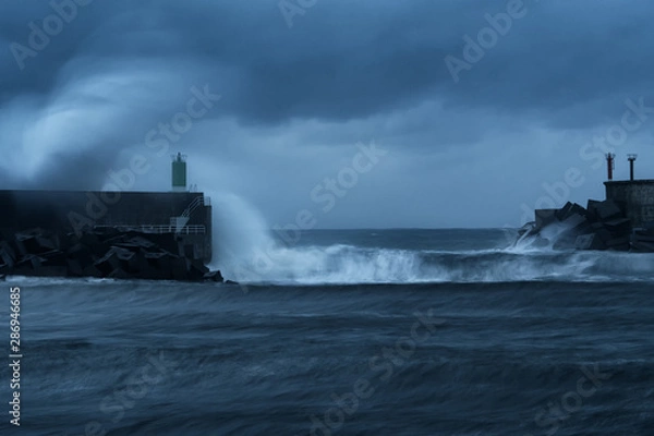 Fototapeta temporal mar