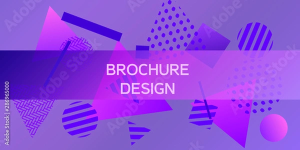 Fototapeta Geometric abstract background.