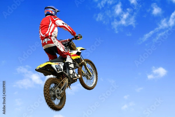 Fototapeta motocross