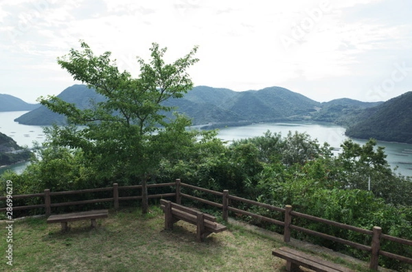 Obraz 日本の岡山県備前市日生町の美しい海