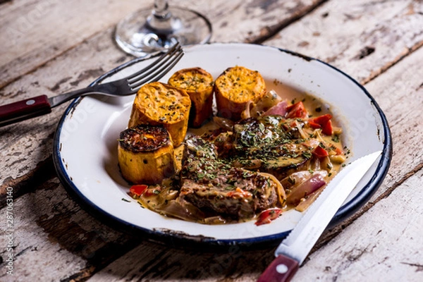 Obraz Vintage dinner ready 