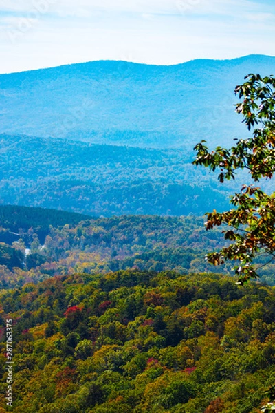 Obraz smokey mountains