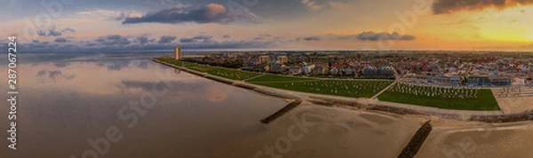 Obraz Büsum von oben