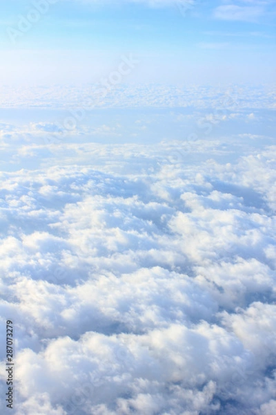 Obraz 上空　雲の上より空撮