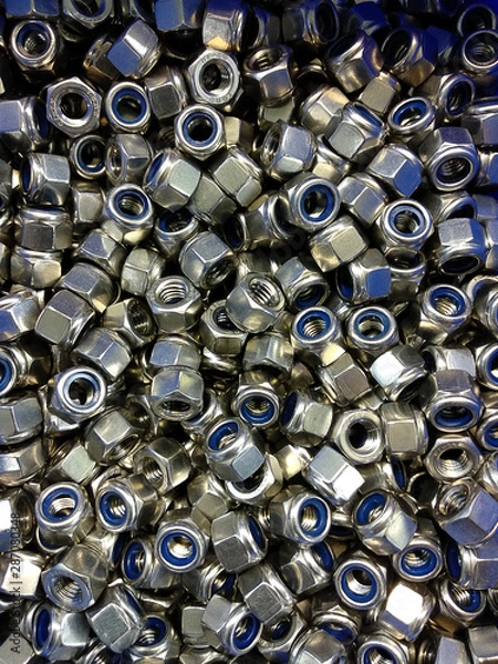 Fototapeta Self-locking nuts