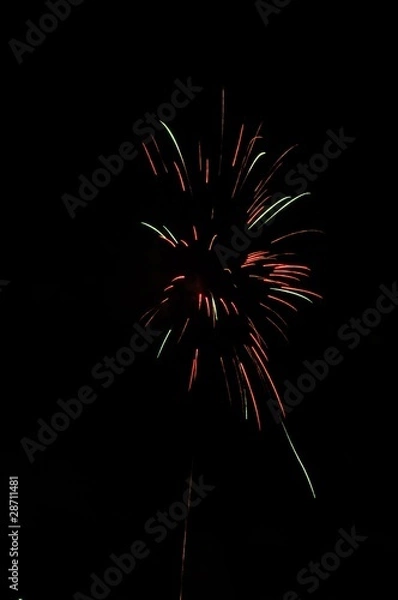 Fototapeta Feuerwerk