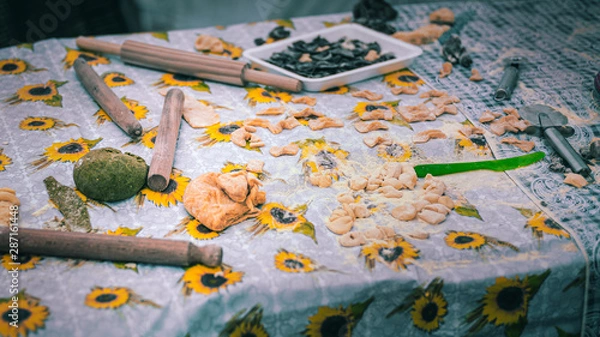 Obraz italian hand made food