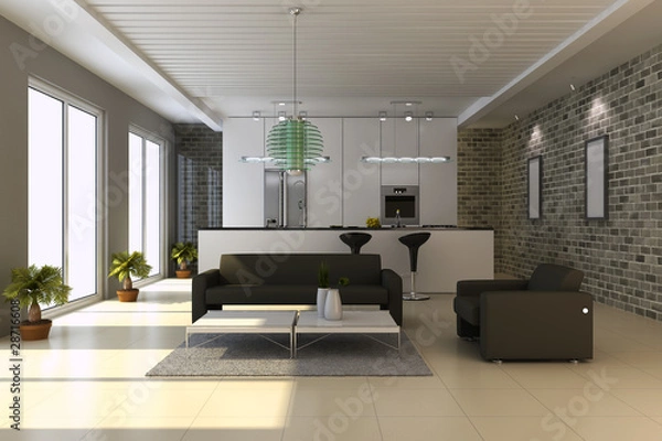 Obraz modern home interior
