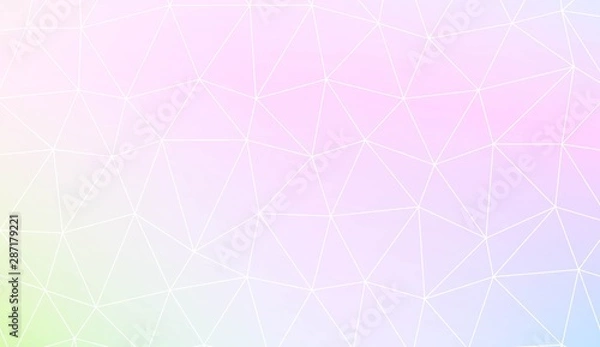 Obraz Triangular style. Modern design for you business, project. Vector illustration. Creative gradient color.