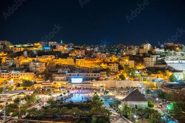 Obraz Aerial view of Amman City