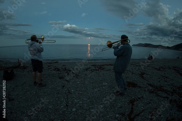 Obraz Le jazz à la mer