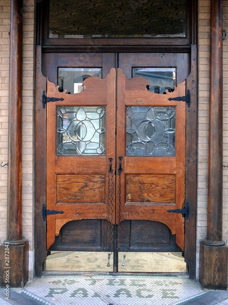 Obraz saloon doors