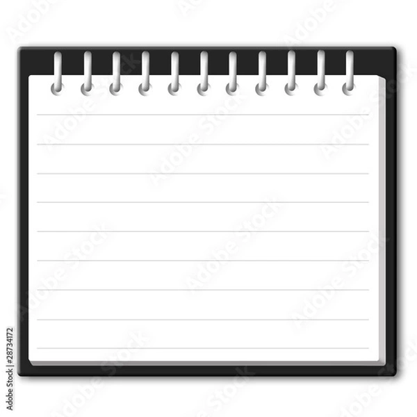 Fototapeta Notebook 3