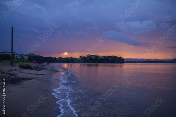 Obraz sunset on the beach
