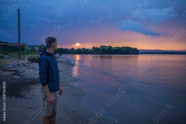 Obraz couple on the beach
