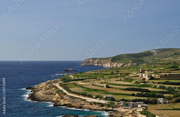 Obraz Mgarr ix-xini, côte Sud - Gozo Malte
