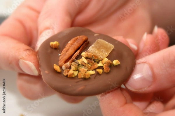 Fototapeta mendiants chocolat