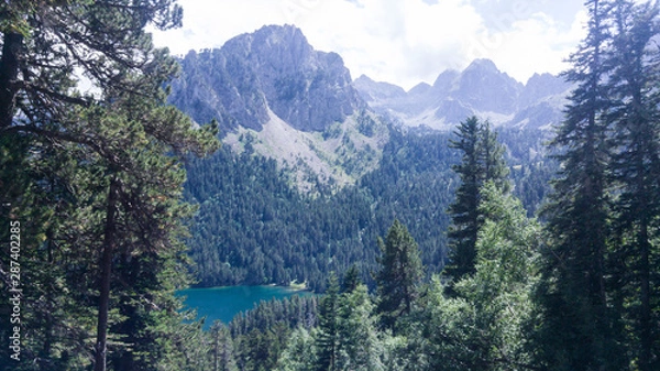 Obraz Mountains landscape in summertime