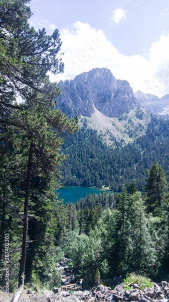 Obraz Mountains landscape in summertime