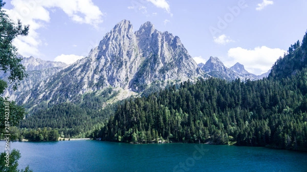 Obraz Mountains landscape in summertime