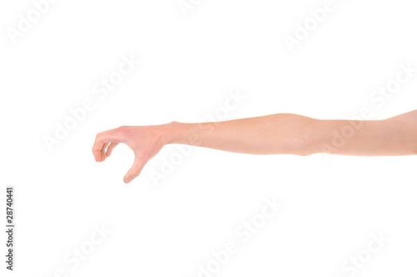 Obraz Hand Reaching and Grabbing