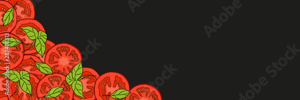 Obraz Krojone pomidory