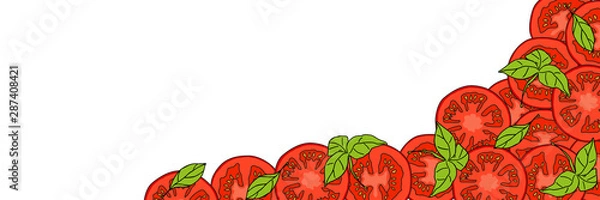 Obraz Krojone pomidory