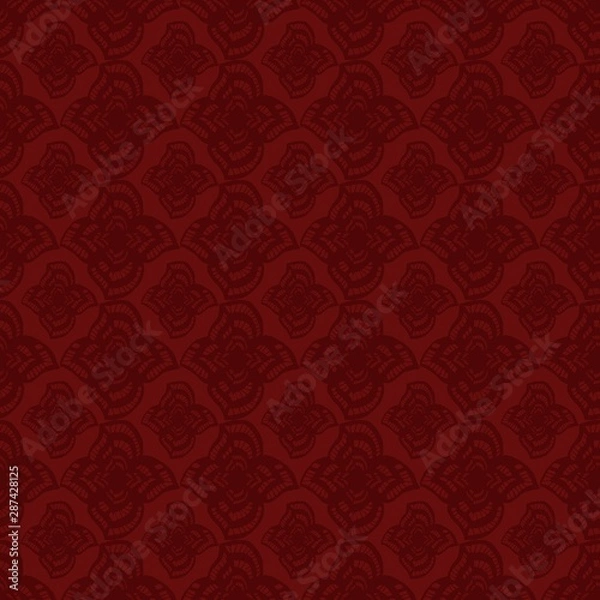 Fototapeta seamless pattern with ornament 