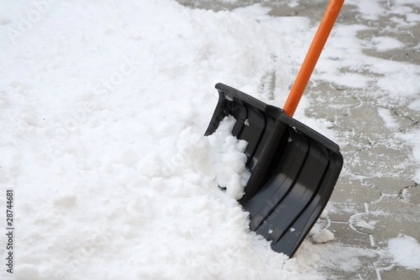 Obraz Snow shovel