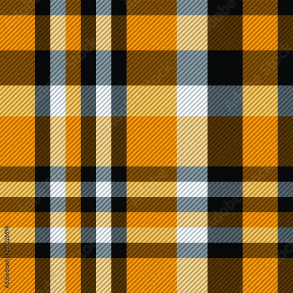 Fototapeta seamless tartan plaid. Scottish plaid texture vector