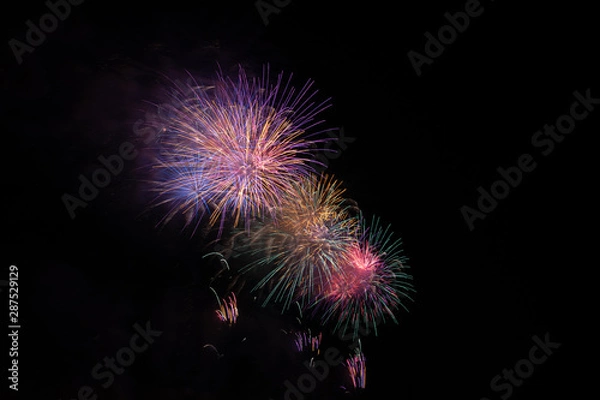 Obraz 花火 Fireworks