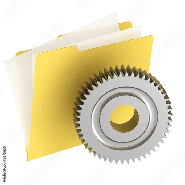 Fototapeta folder icon