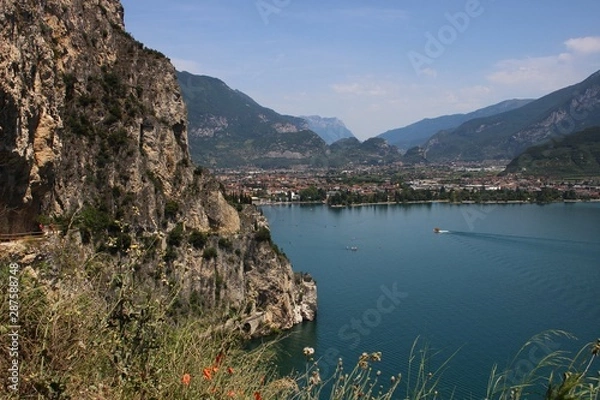 Obraz Gardasee - Alte Handelsstraße