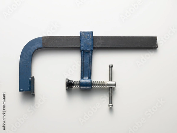 Obraz clamp isolated on white background