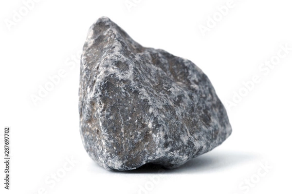 Fototapeta Stones with soft shadow on white background.