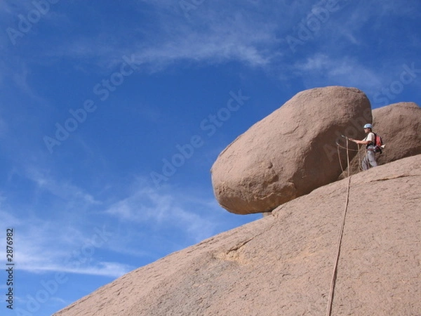 Obraz grimpe dans le désert