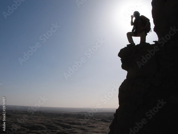 Obraz trekkeur dans le hoggar