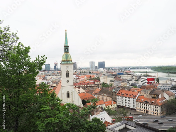 Obraz Slovakia Bratislava old town townscape