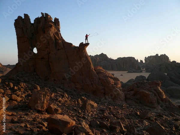 Obraz paysage du hoggar