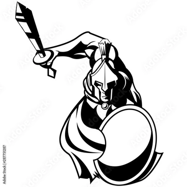 Obraz Spartan warrior