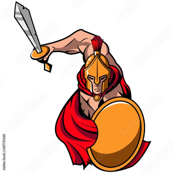 Obraz Spartan warrior