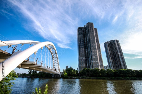 Obraz Sumertime at the Arch Bridge