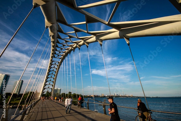 Fototapeta Arch Bridge Summer