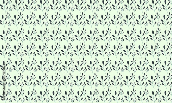 Obraz Seamless pattern with cute small flower