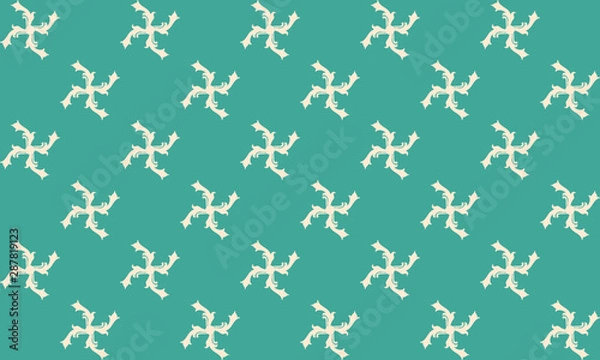 Fototapeta Simple Swastica Pattern Background