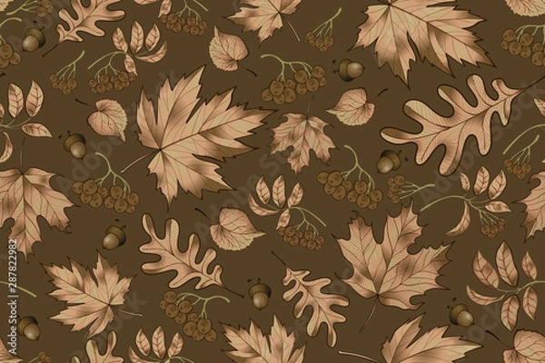 Obraz seamless floral pattern with flowers