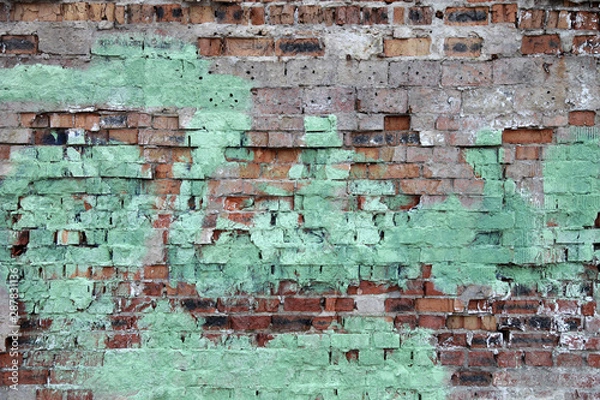 Obraz Brick background abstraction